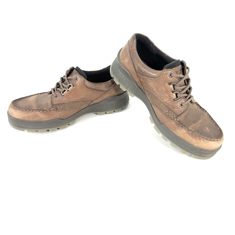 Ecco Track II Gore-Tex A 00194400741 Mens Brown Lace Up Hiking Shoes EU 42 US 8